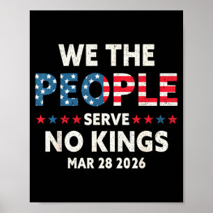 Poster Nous le peuple servons les rois 28 mars 2026 jour