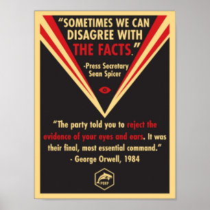 Poster Nous ne devrions pas être en désaccord avec les