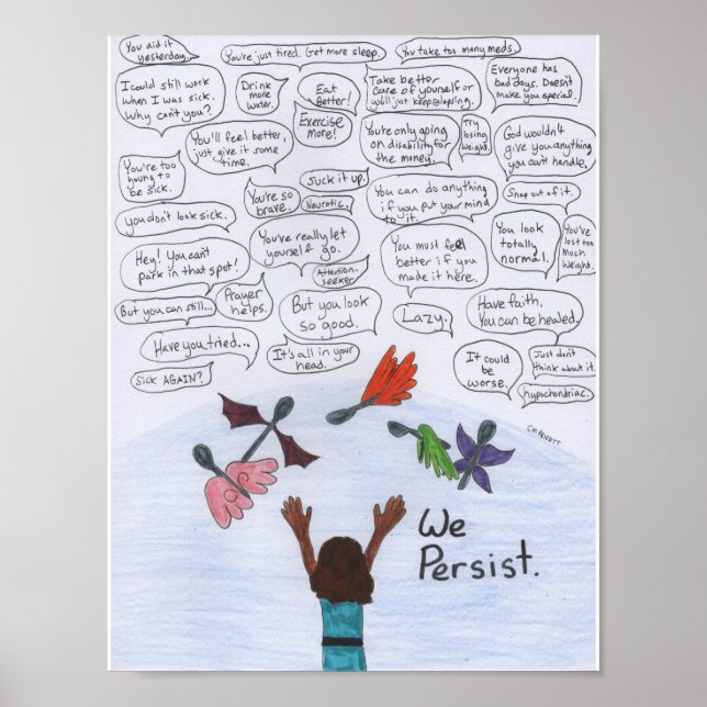 Poster Nous persistons (Devant)