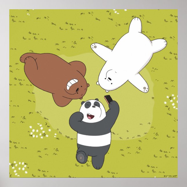 Poster Nous portons des ours nus - #SquadButs (Devant)
