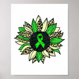 Poster Nous portons Green Sunflower Sensibilisation aux m
