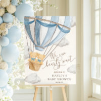 Nous pouvons à peine attendre Jumeaux Baby Shower
