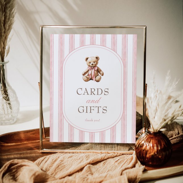 Poster Nous pouvons attendre Baby shower Cartes et Cadeau (Créateur téléchargé)