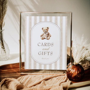 Poster Nous pouvons attendre Baby shower Cartes et Cadeau