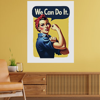 Poster Nous Pouvons Le Faire | Féminisme
