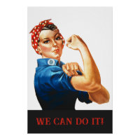 Nous pouvons le faire Rosie le Riveter Femmes 2ÈME