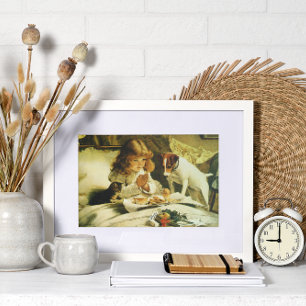 Poster Nous Prions, Suspendez Charles Burton Barber