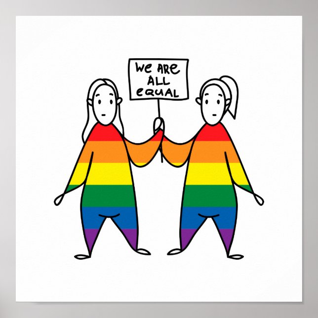 Poster Nous sommes tous égaux (Devant)