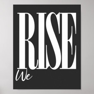 Poster Nous Soulageons La Typographie De Plus En Plus Mot
