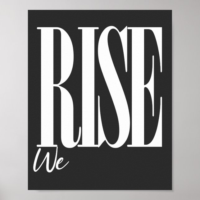 Poster Nous Soulageons La Typographie De Plus En Plus Mot (Devant)