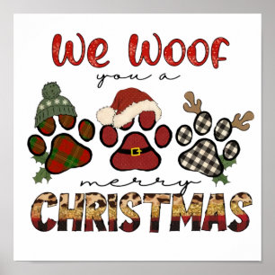 Poster Nous Vous Avons Mal Un Joyeux Noël