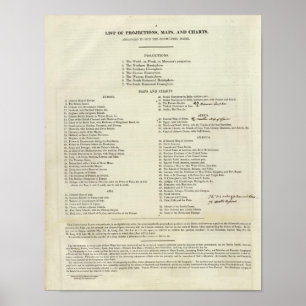 Poster Nouveau atlas général 3