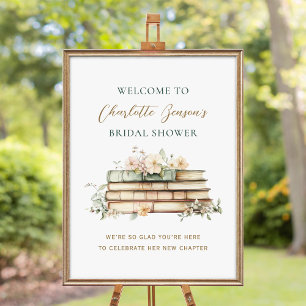 Poster Nouveau Chapitre Livre Mariage Fête de Mariage de 