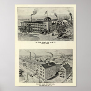 Poster Nouveau départ Bell Co, couverts Co de Miller Bros