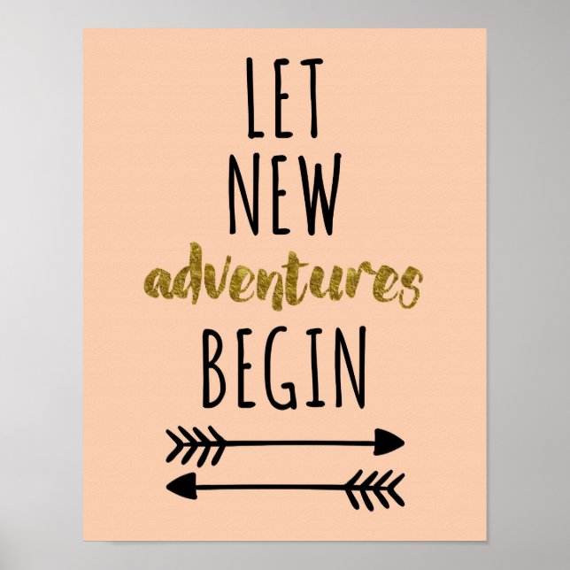 Poster Nouveau devis pour les aventures (Devant)
