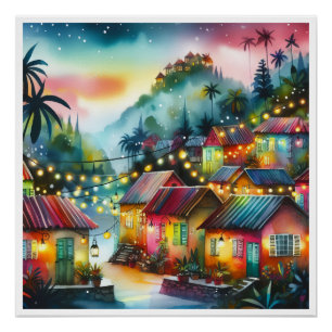 Poster NOUVEAU HAÏTI unique, Aruba, Antigua