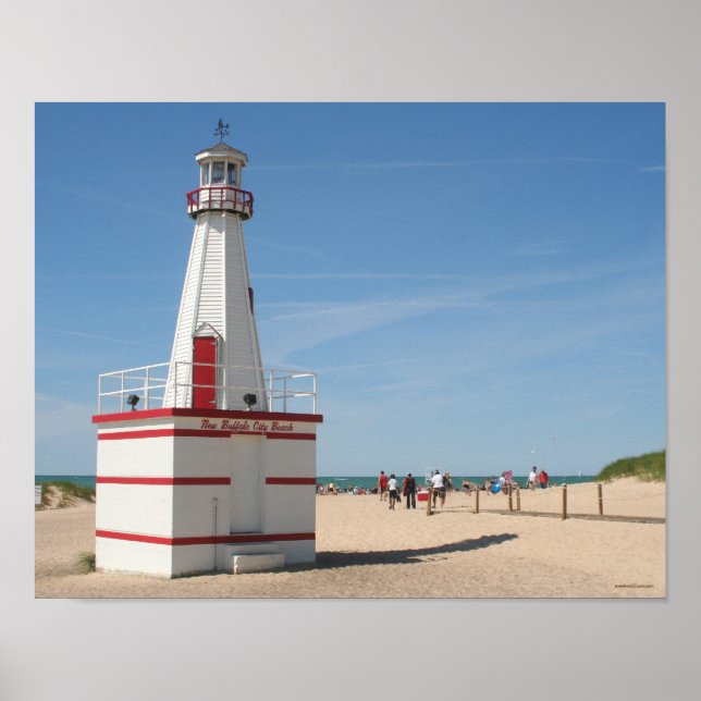 Poster Nouveau phare de Buffalo (Devant)