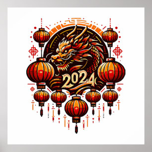 Poster nouvel an chinois 2024