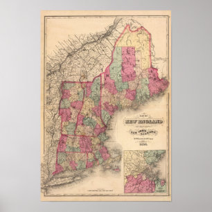 Poster Nouvelle-Angleterre 2