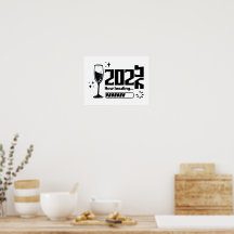 Nouvelle Année Chargement 2026 – Design Minimalist