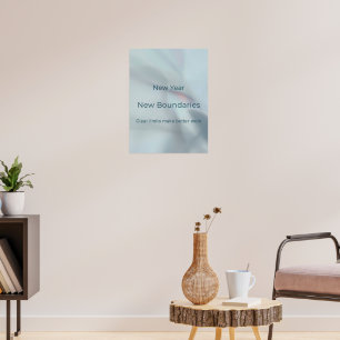 POSTER NOUVELLE ANNÉE, NOUVELLES LIMITES