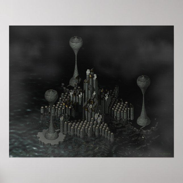 Poster Nouvelle Atlantide (Devant)