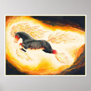 Poster Nouvelle conception de cauchemar de MtG