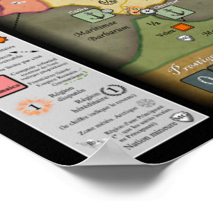 Poster Nouvelle conception grande de jeu-conseil de