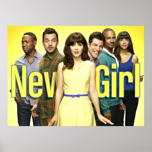 Poster nouvelle fille (Devant)