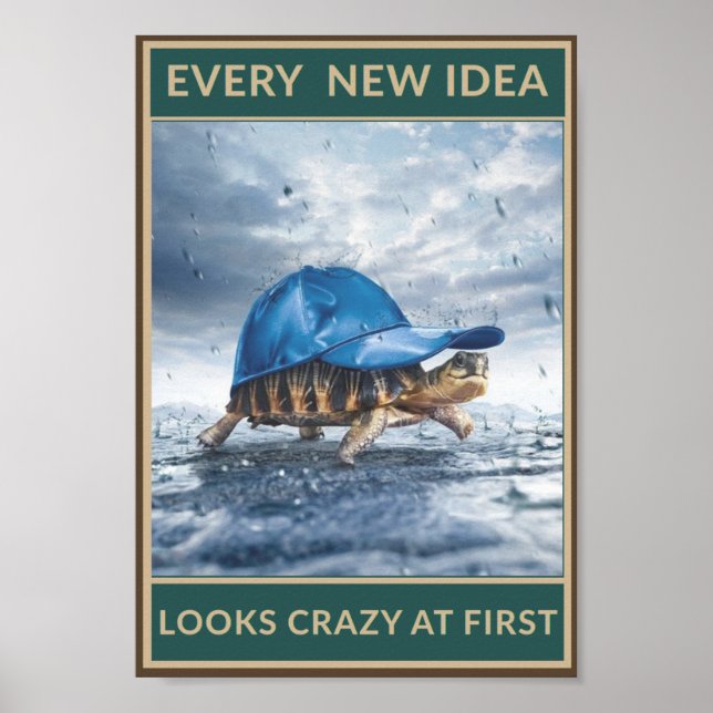 Poster Nouvelle idée (Devant)