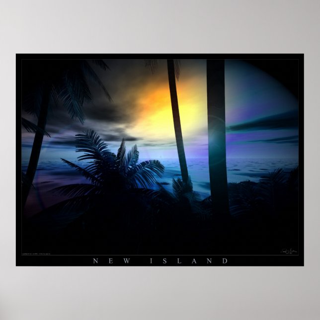 Poster Nouvelle île (Devant)