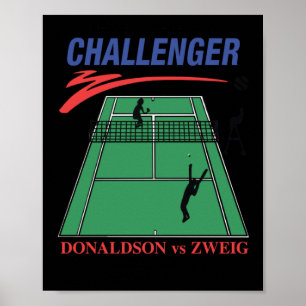Poster Nouvelle Rochelle Ny Challenger Donaldson Vs Zweig
