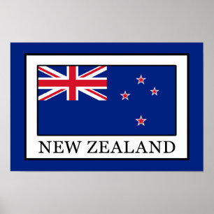 Poster Nouvelle-Zélande