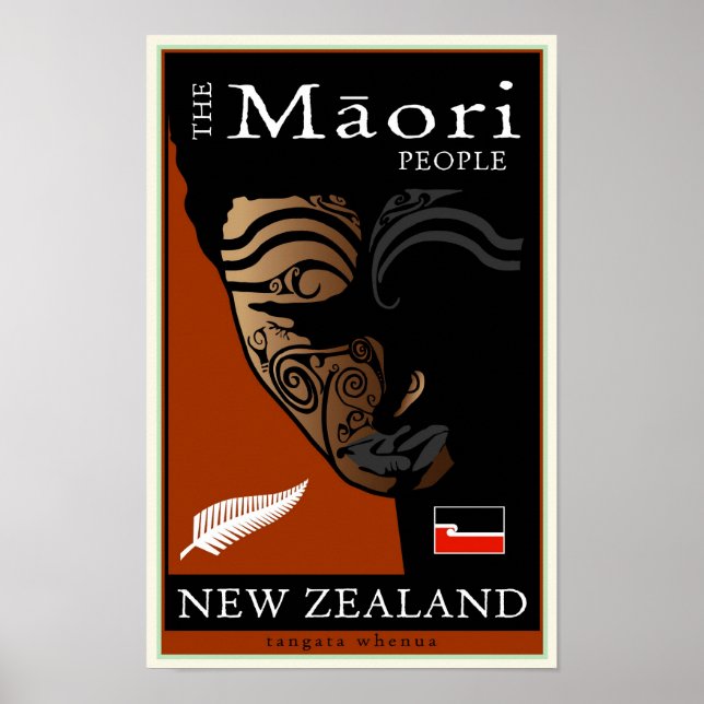 Poster Nouvelle-Zélande (Devant)