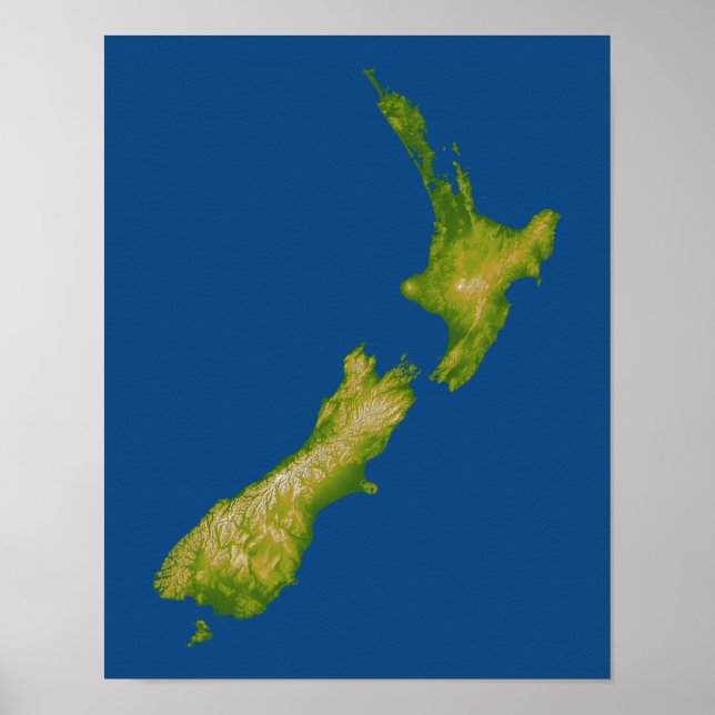Poster Nouvelle-Zélande 4 (Devant)