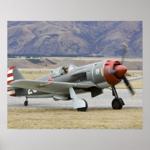 Poster Nouvelle-Zélande, Otago, Wanaka, Warbirds Over 7
