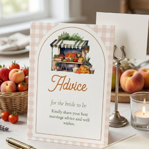 Poster Nouvellement sur le marché Conseils pour la mariée