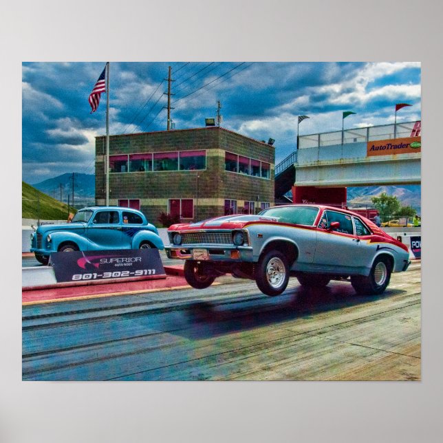 Poster Nova Drag Racing (Devant)
