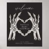 NOVA Skeleton Heart Hands Baby shower Accueil