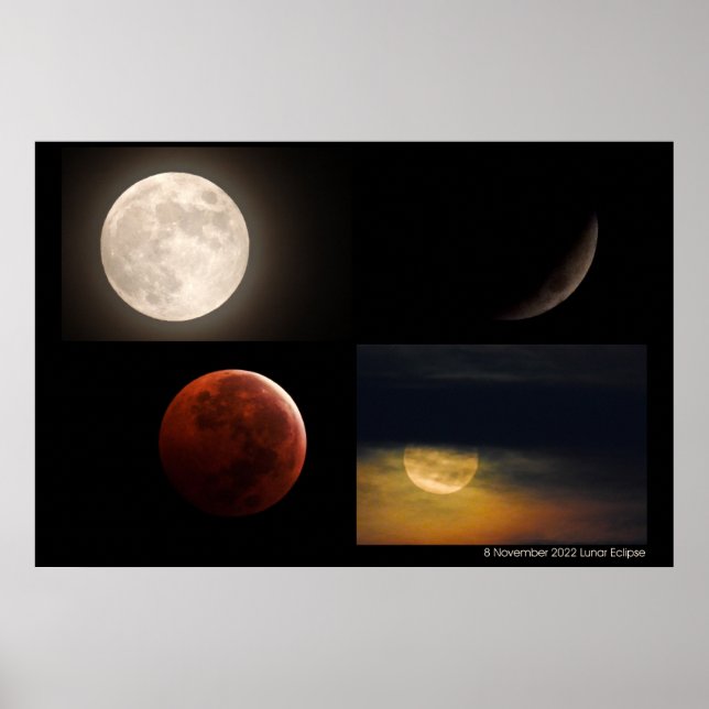 Poster Novembre 2022 Lunar Eclipse (Devant)