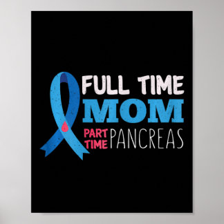 Poster Novembre T1d Temps plein Maman Temps partiel Pancr