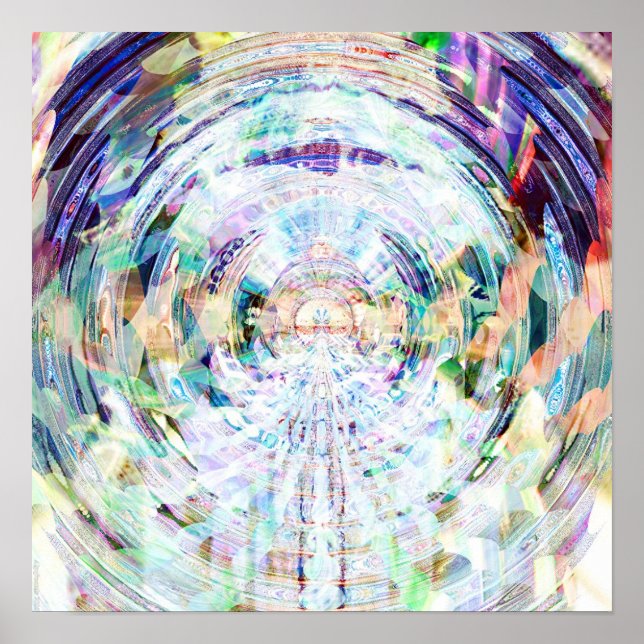 Poster Noyaux fractaux 1.2a (Devant)