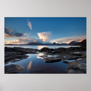 Poster Nuage d'Elgol