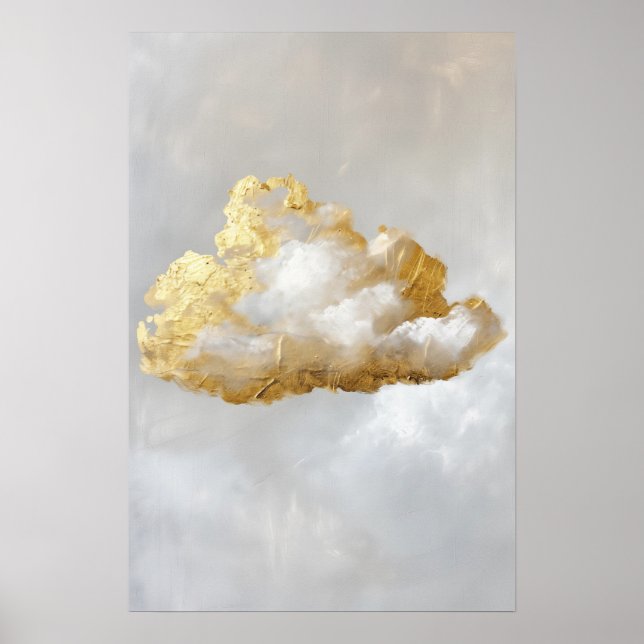 Poster Nuage d'or (Devant)