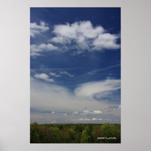 Poster Nuages Barre 1