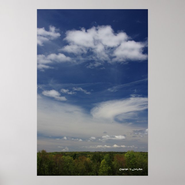 Poster Nuages Barre 1 (Devant)