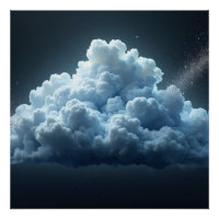 Nuages cosmiques - Œuvre d'art murale – Nuages de 