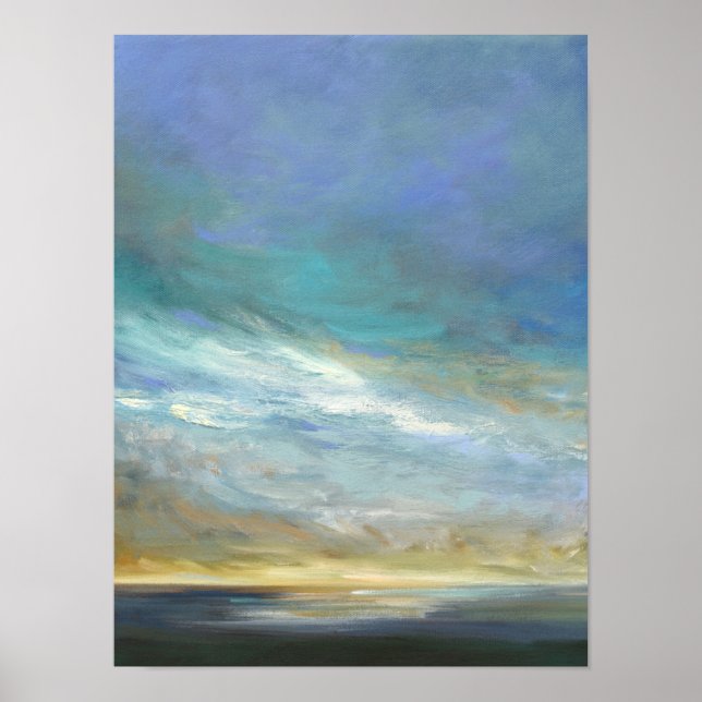 Poster Nuages côtiers (Devant)