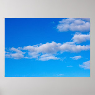 Poster nuages cumulus sur l'Antarctique occidental