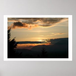Poster Nuages de feu